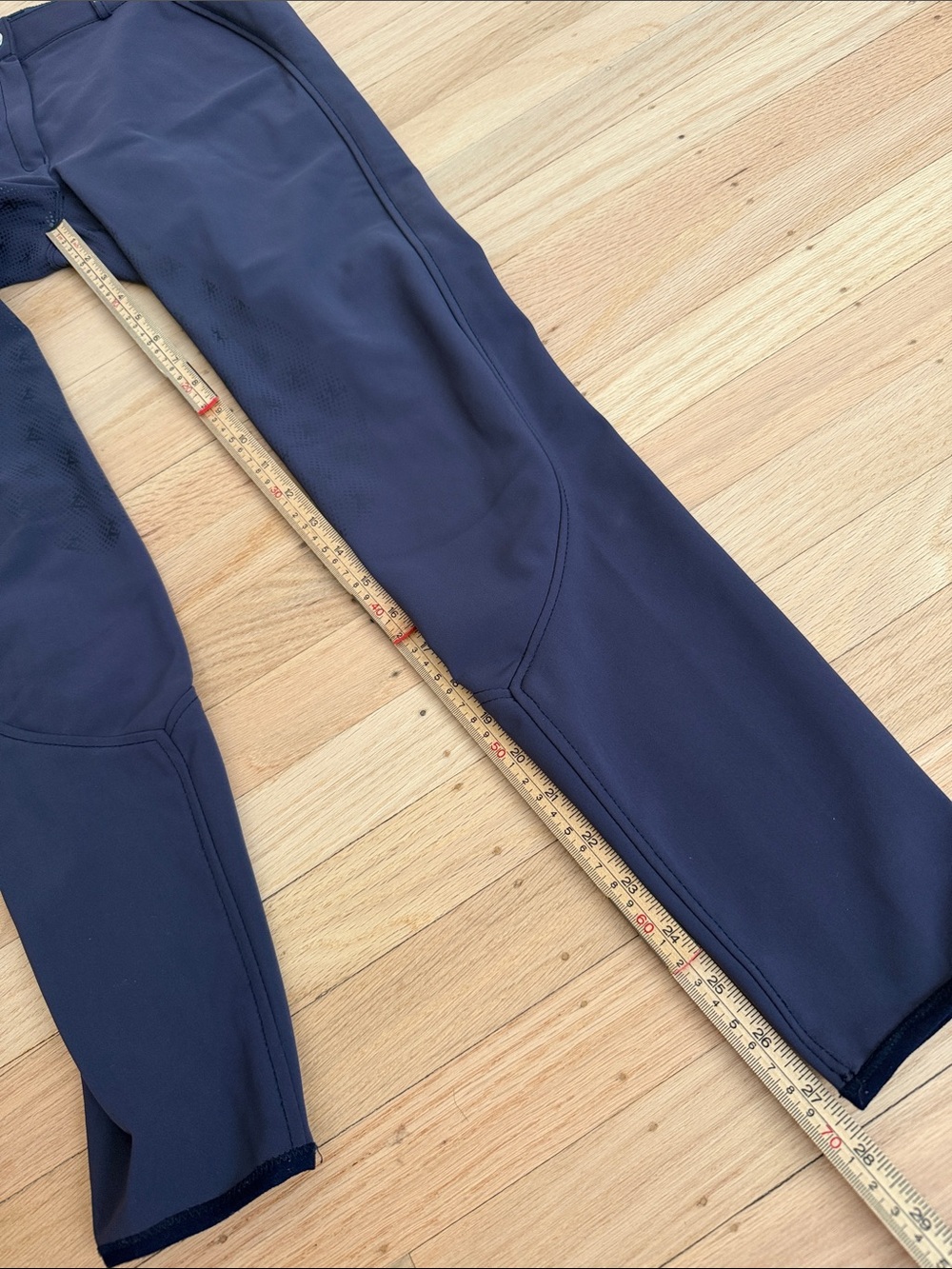 Horze Full Seat Riding Tights Pants Silicon Grip Breeches Size 28 Equestrian - Picture 12 of 12